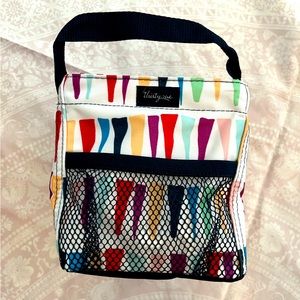 Mini carry all cubes. (2) bunting print.